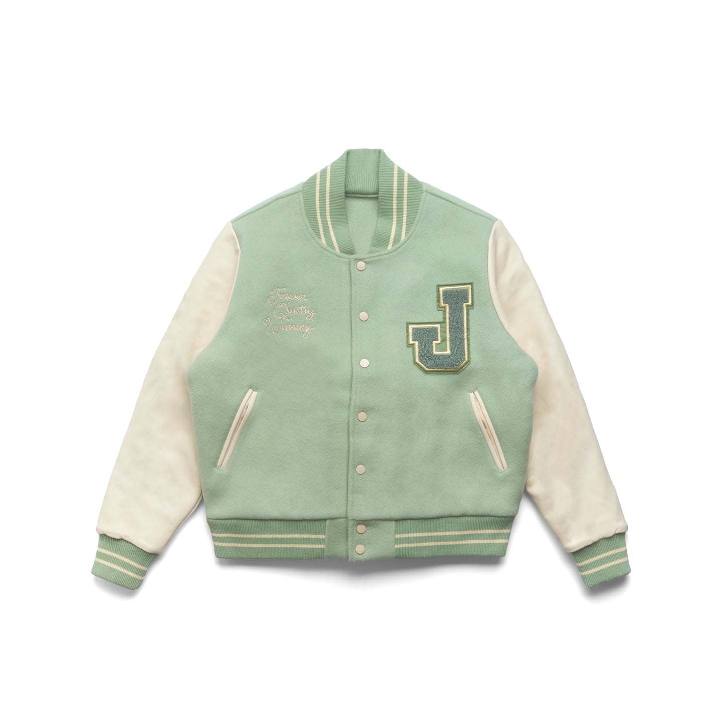Inside Voices Varsity Jacket Sample (Green)