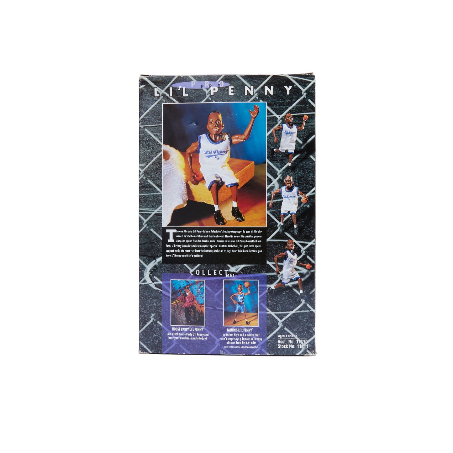Vintage 1997 Lil Penny Action Figure Doll