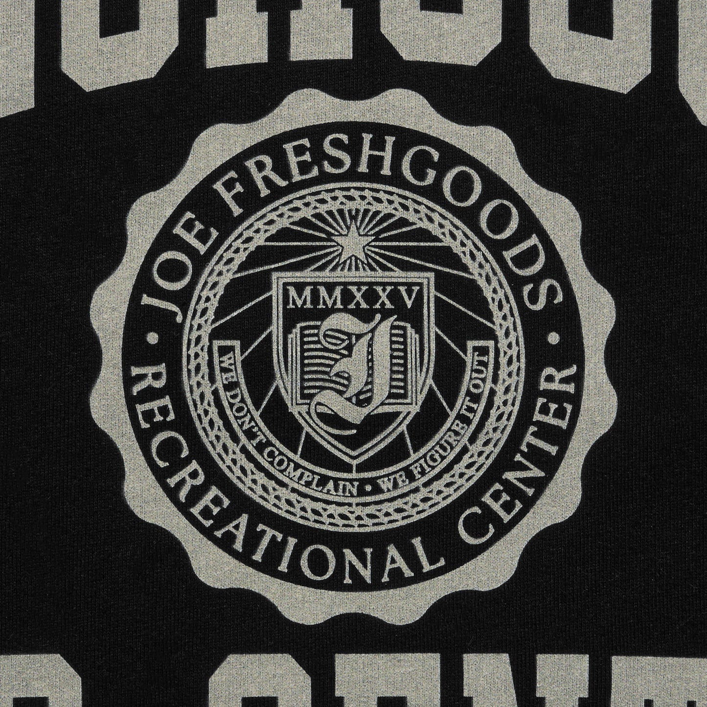 Rec Center Crewneck (Black)