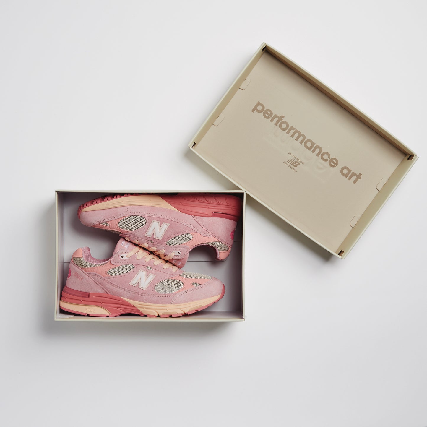 JFG x New Balance 993 "Performance Art" (Pink)