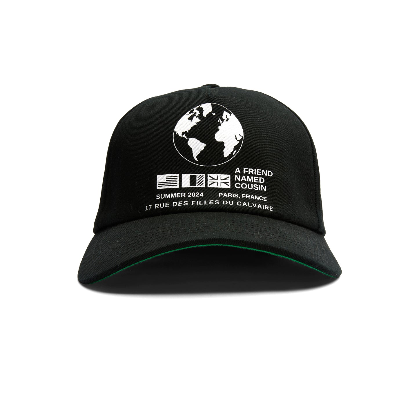 Paris Globe Snapback
