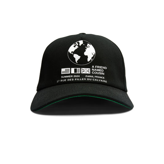 Paris Globe Snapback