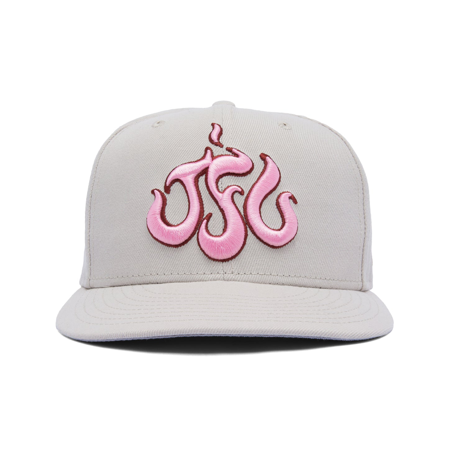 JFG X New Era 59FIFTY Sacred Heart Logo Fitted (Stone)