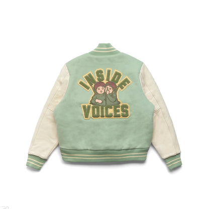 Inside Voices Varsity Jacket Sample (Green)