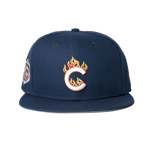 Chicago Cubs On Fire JFG x New Era 59FIFTY Hat
