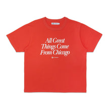 Load image into Gallery viewer, All Great Things Tee (Red/Orange)