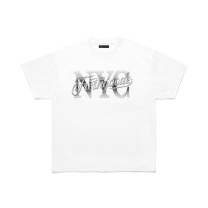 Script Tee (White)