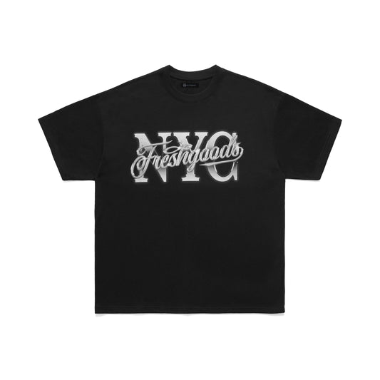Script Tee (Black)
