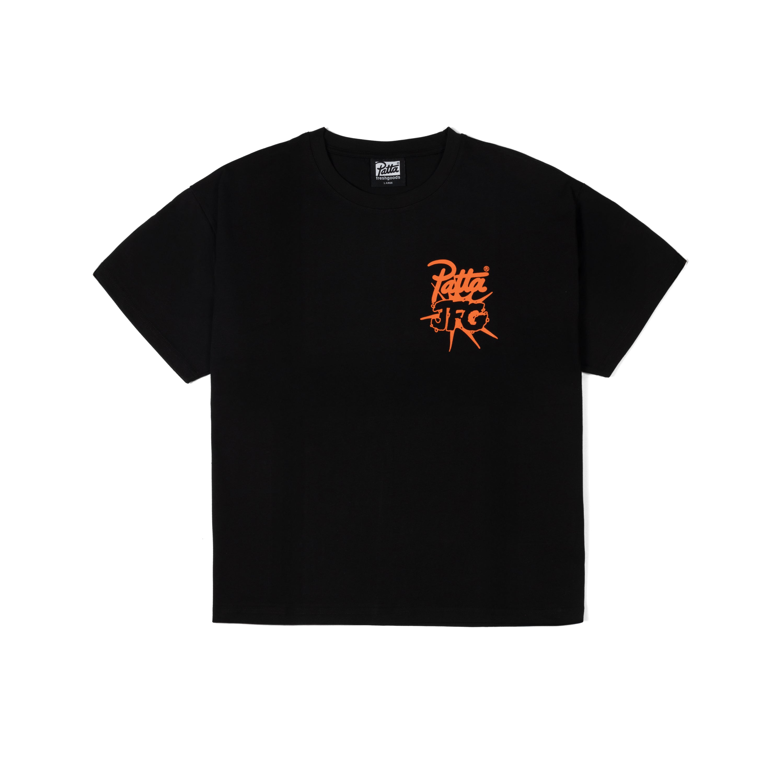 C*A様 FreshServiceTACTICAL SHIRT&PANTS ⭐︎ PattaGoods Gangs All Here Tee (Black) – JOE FRESHGOODS