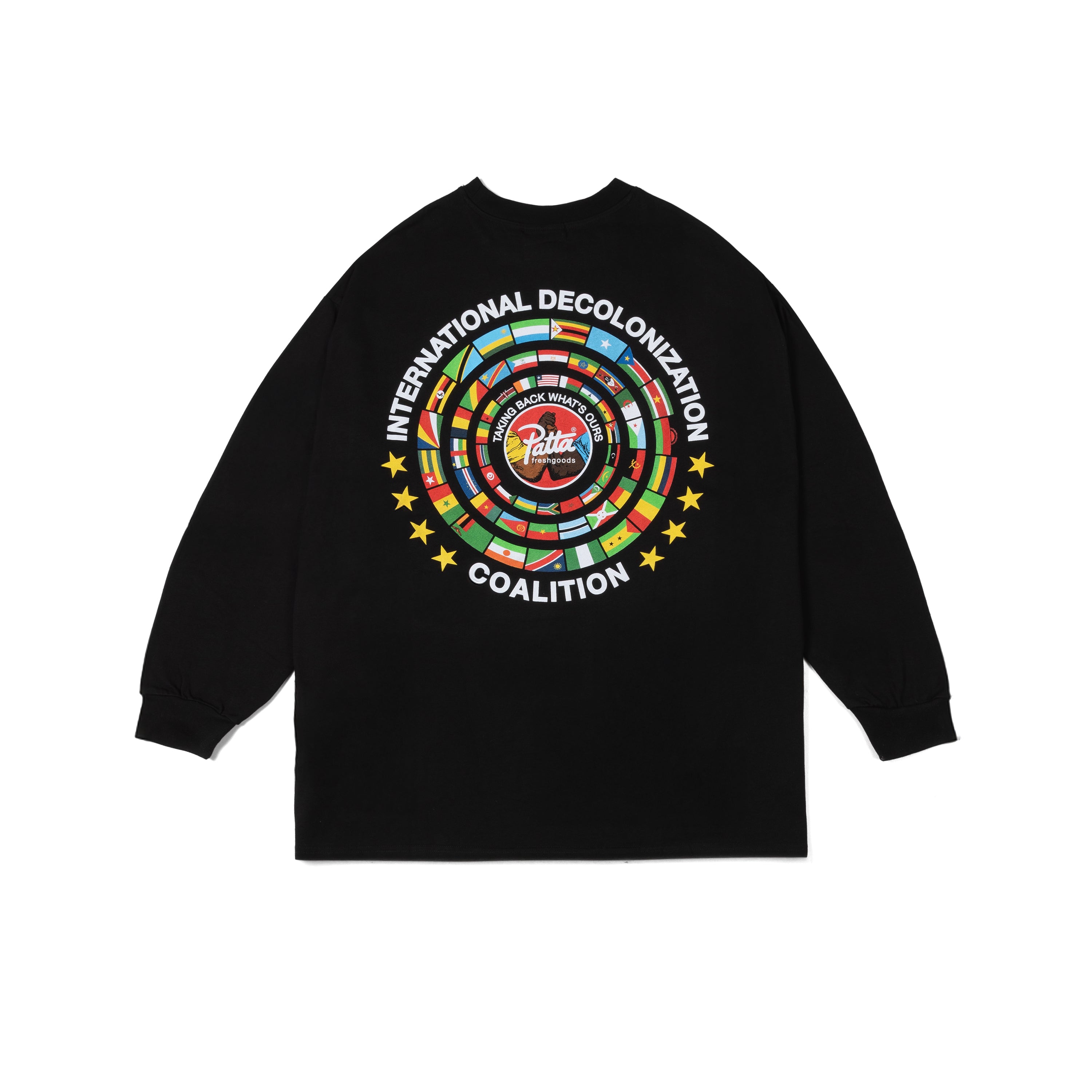 PattaGoods Coalition Long Sleeve Tee (Black) – JOE FRESHGOODS