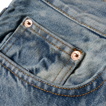 PattaGoods “Til Victory Is Won” Washed Denim Jeans