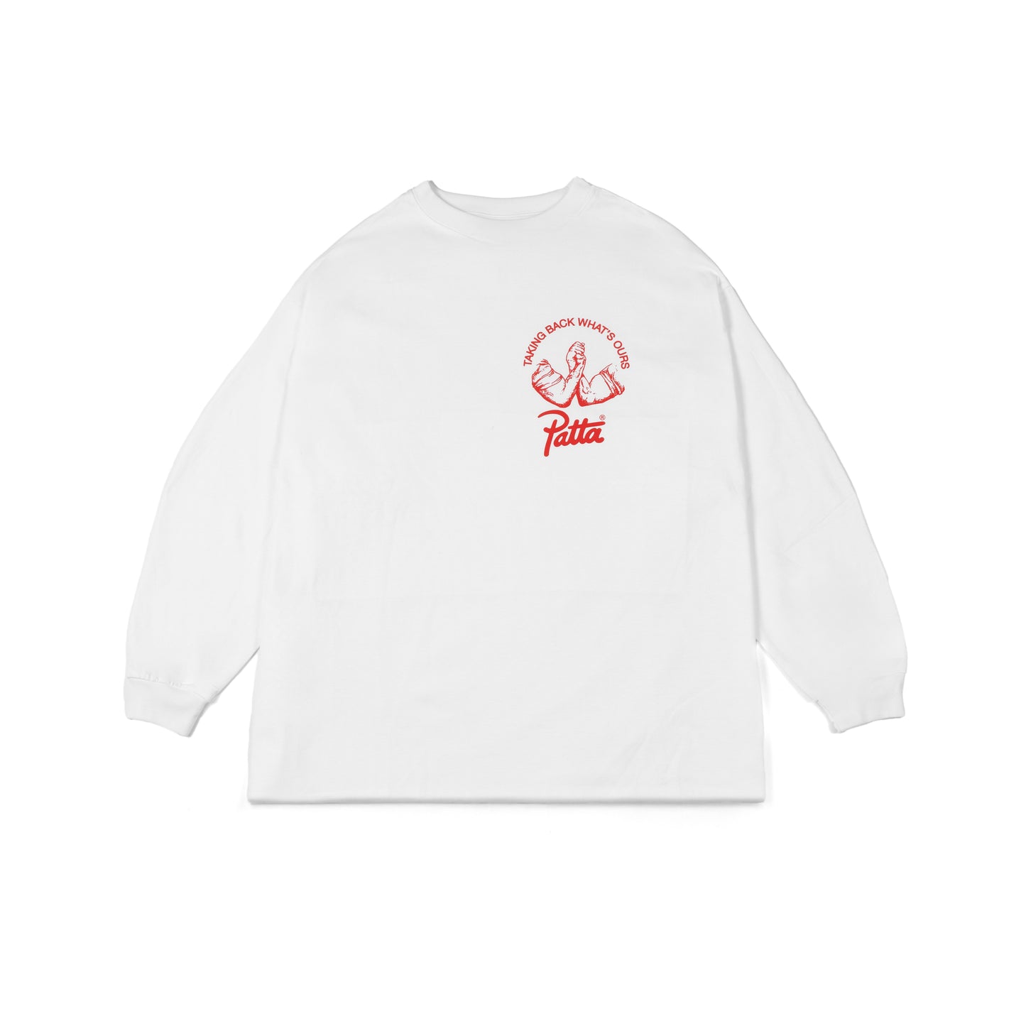 PattaGoods Coalition Long Sleeve Tee (White)