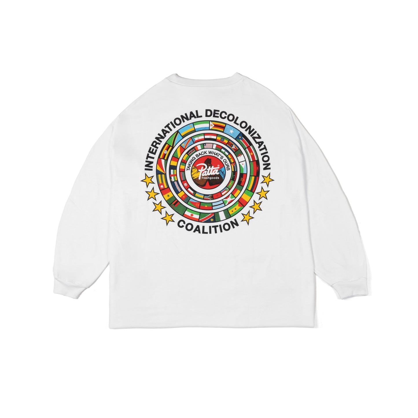 PattaGoods Coalition Long Sleeve Tee (White)