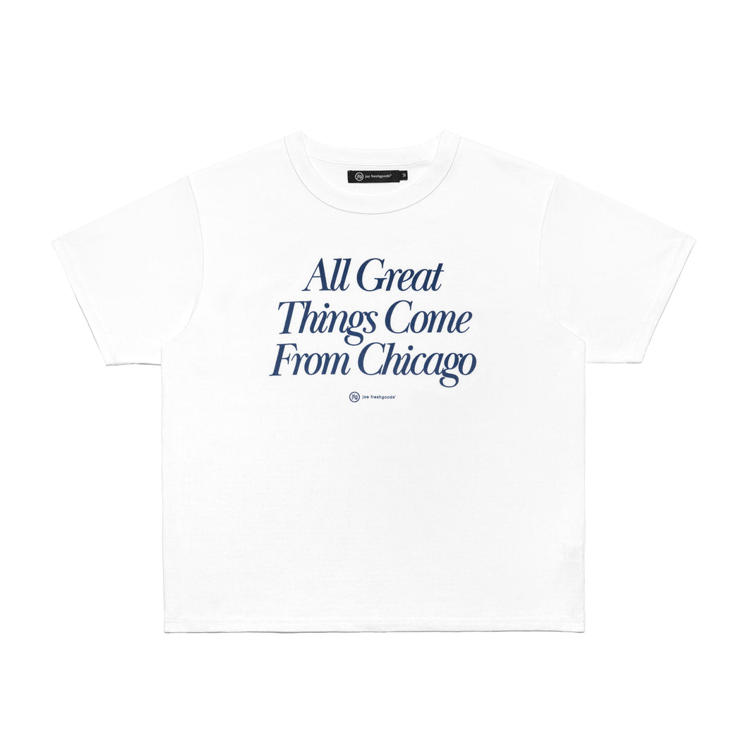 All Great Things Tee (White)