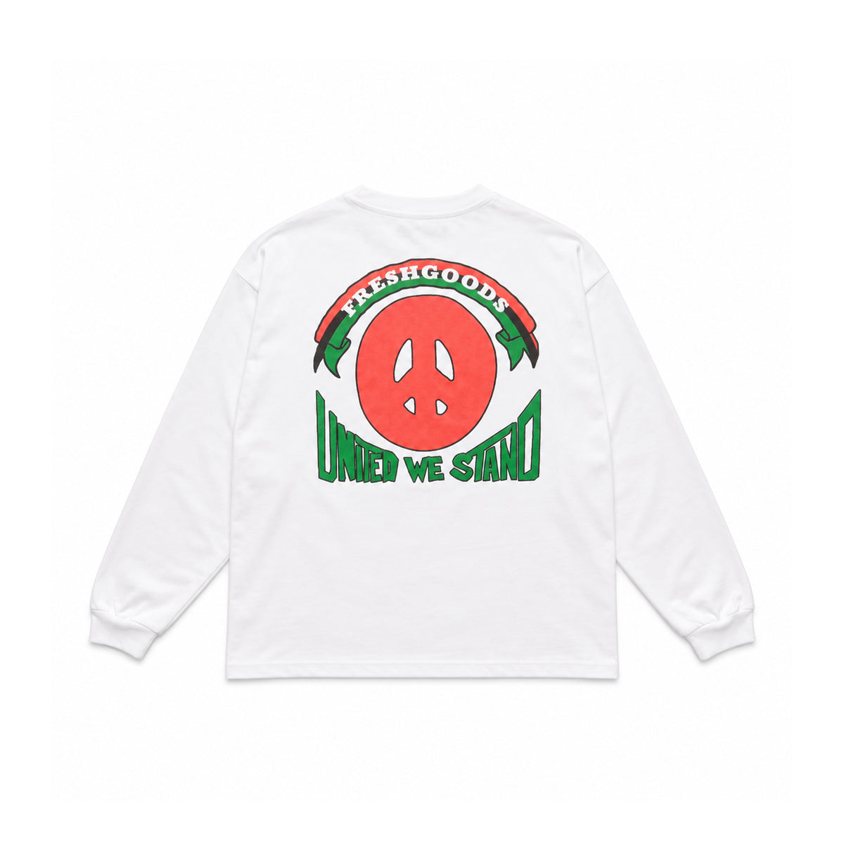 Anti Violence Center Long Sleeve Tee (White)