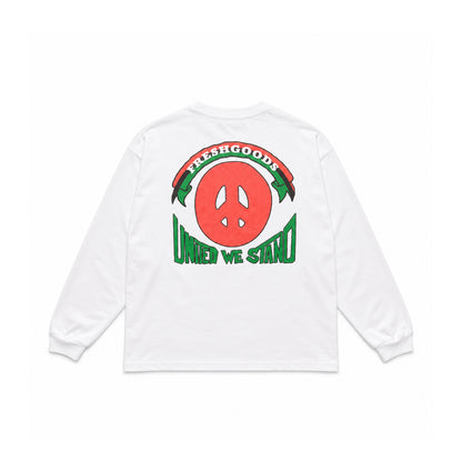 Anti Violence Center Long Sleeve Tee (White)