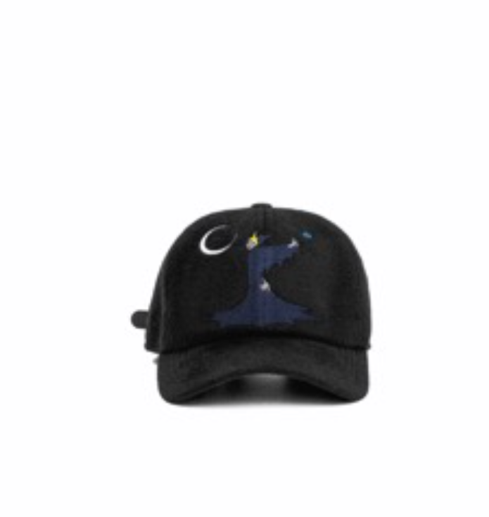 Hidden- Starry hat black