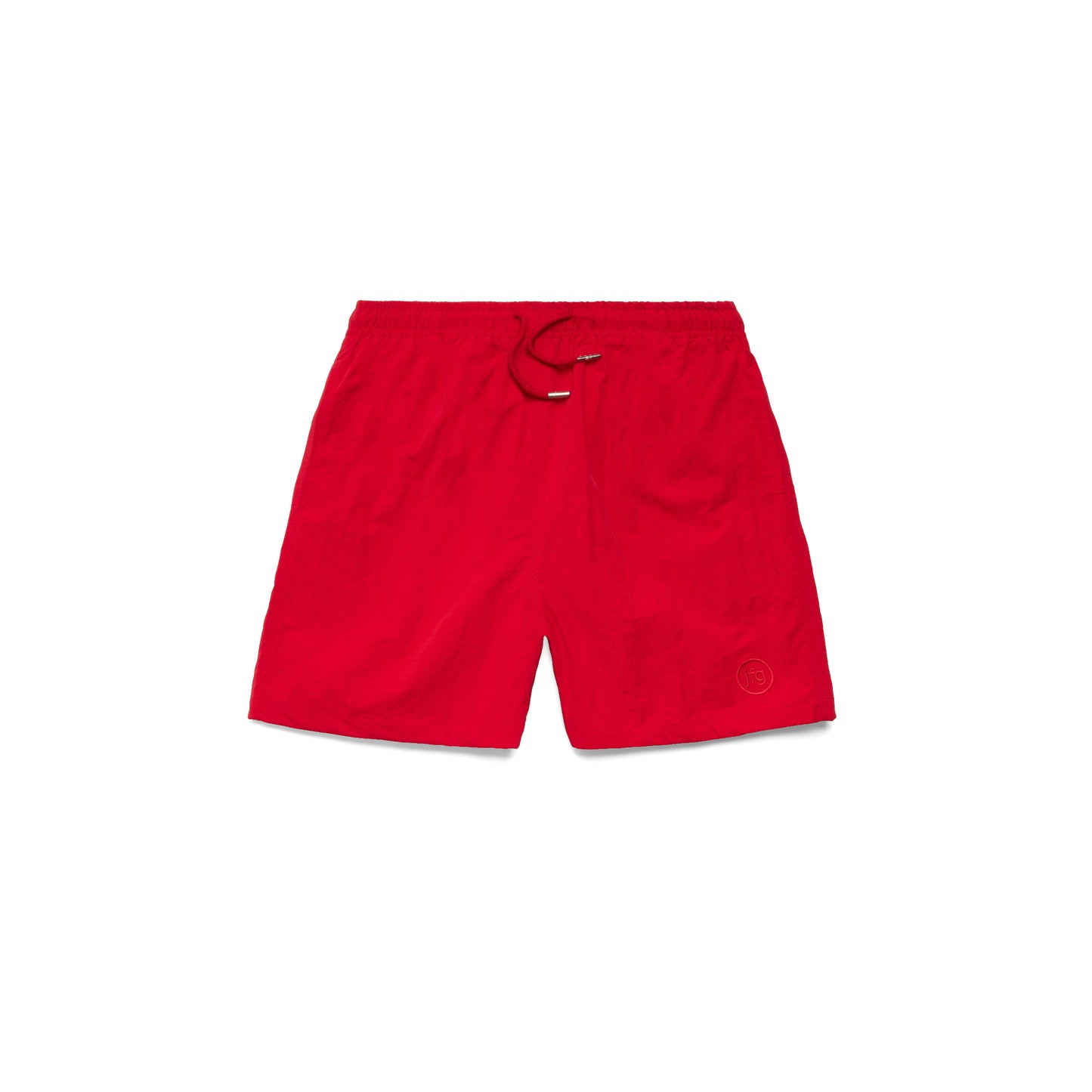 "Standard Uniform" Nylon Shorts (Paris Red)