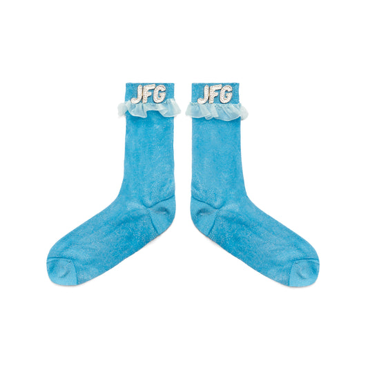 Block Socks (Prom Blue)