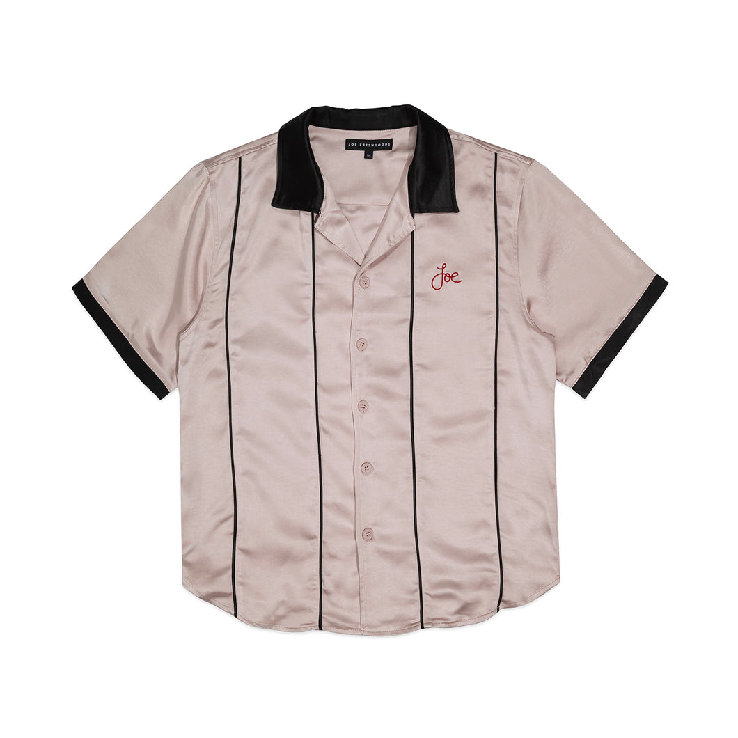 Quality Garment Bowling Shirt (Cream)