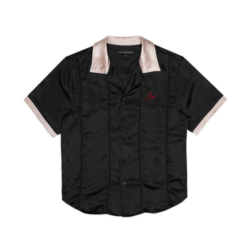 Quality Garment Bowling Shirt (Black)
