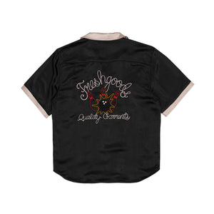 Quality Garment Bowling Shirt (Black)